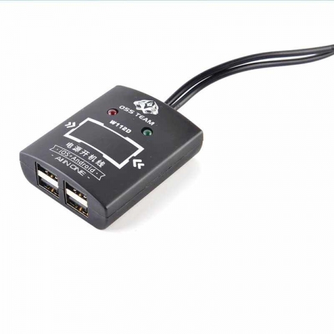 Щупи для блоку живлення OSS-W112D+ (All iOS+Android All in 1) з роз'ємами для плат з 4 USB та LCD Щупи для блоку живлення OSS-W112D+ (All iOS+Android All in 1) з роз'ємами для плат з 4 USB та LCD