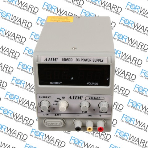 Блок живлення Aida 1505DD цифроий 15V 5A Лабораторний блок живлення Aida 1505DD цифровий 15V 5A