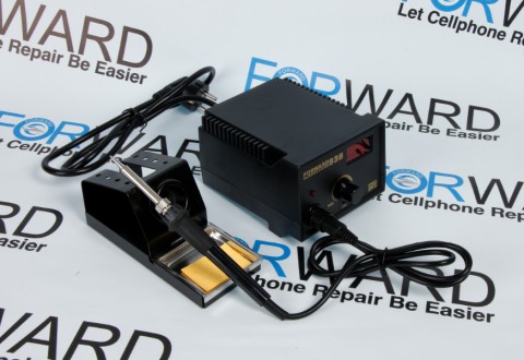 Паяльная станция FORWARD 938 цифровая индикация на паяльник в пластиковом блоке с регулировками （Digital soldering station）FW-938