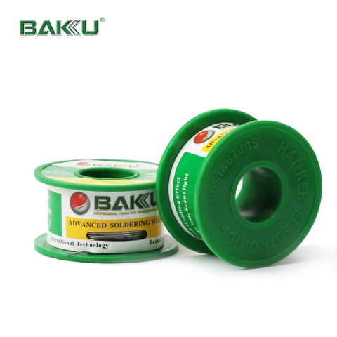 Припій BAKU BK-10006, Sn 97%, Ag 0.3%, Cu 0.7%, Flux 2%, 0,6mm, 40g