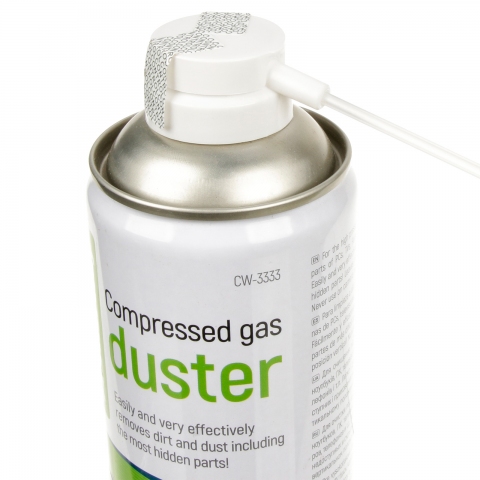Чистящий cжатый воздух ColorWay 500 мл Сжатый воздух Compressed gas DUSTER для чистки плат, разьемов и техники
