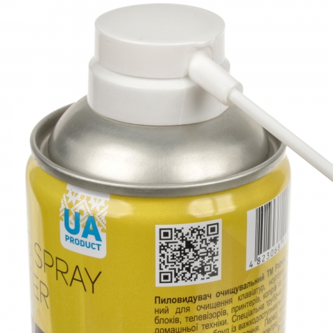 Сжатый воздух DUSTER для чистки плат, разьемов и техники. 400 ml. 