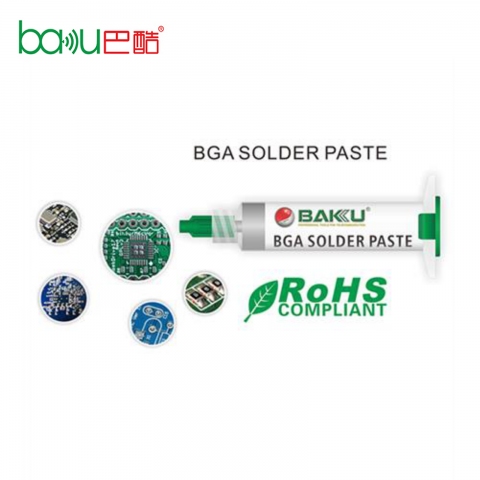 Паста BGA Baku BK-6351 низькотемпературна, 33 g. у шприці Паста BGA Baku BK-6351 низькотемпературна, 33 g. у шприці