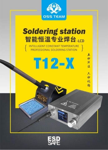 Паяльна станція OSS T12x Power 72w наконечники паяльника T12