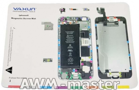 Магнітний килимок iPhone6 Ya Xun 250мм*190мм Магнітний килимок iPhone6 Ya Xun 250мм*190мм