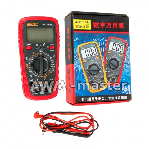 Мультиметр HD VC890DL