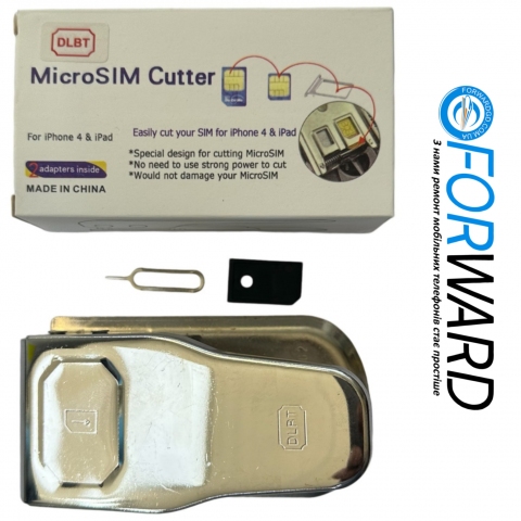 Ножницы для обрезки 2х сим карт Micro sim cutter DLBT iPhone 4/5