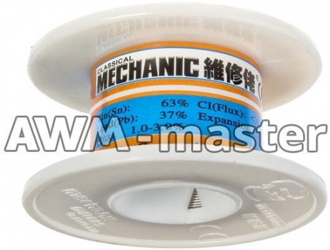 Припій Mechanic NX-T100 0.3 mm дротовий Припій Mechanic NX-T100 0.3 mm дротовий
