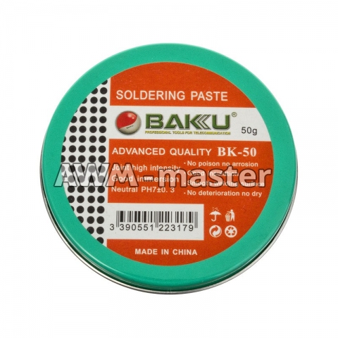 Флюс паста BAKU BK-50g Soldering Paste у банці