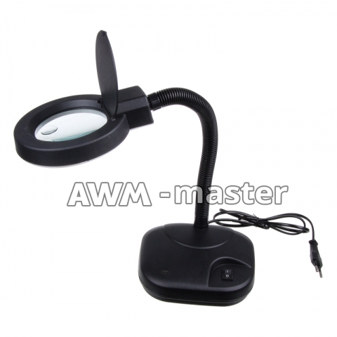 Лампа настольная, светодиодная с линзой LED NT-139