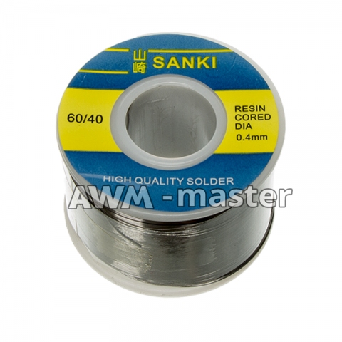 Припой SANKI 0,4 mm 225g. 60/40