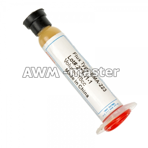 Флюс паста AMTECH RMA-223-10CC Lot #273-11-1 у шприці