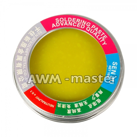 Флюс паста SEN JU 100 g Soldering Paste у банці