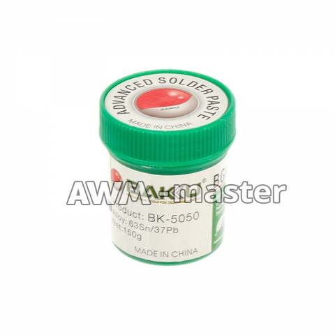 Паста BGA Baku BK-5050 низькотемпературна, 150 g у банці.
