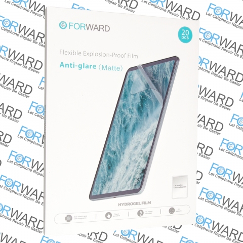 Захисна броня плівка FORWARD FW-ZP03E (270*200MM) антивідблискова-матова, на дисплей, "13" Anti-glare Flexible Explosion-proof Film 20 pcs Захисна плівка FORWARD FW-ZP03E (270*200MM) антивідблискова-матова, на дисплей, "13" Anti-glare Flexible Explosion-proof Film 20 pcs