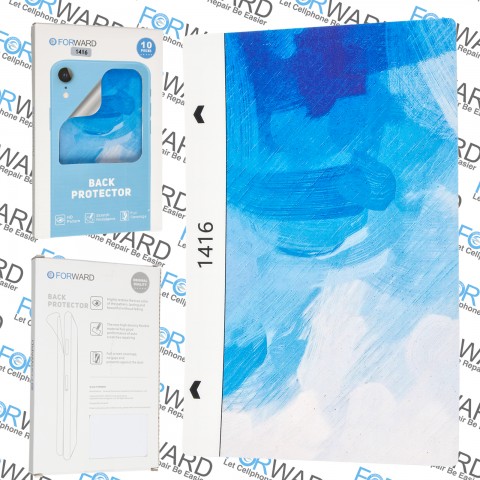 Захисна броня плівка FORWARD 1416 (120*180MM) на задню кришку, "9" 3D Embossed Back Film 10 pcs