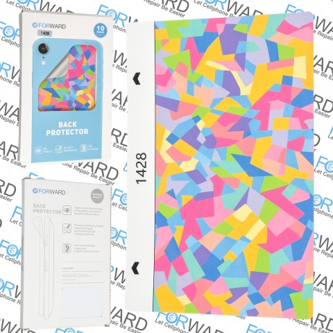 Захисна броня плівка FORWARD 1428 (120*180MM) на задню кришку, "9" 3D Embossed Back Film 10 pcs