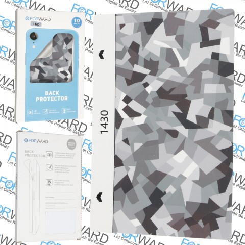 Захисна броня плівка FORWARD 1430 (120*180MM) на задню кришку, "9" 3D Embossed Back Film 10 pcs