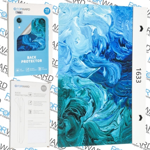 Захисна броня плівка FORWARD 1633 (120*180MM) на задню кришку, "9" 3D Embossed Back Film 10 pcs