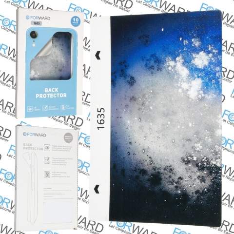 Захисна броня плівка FORWARD 1635 (120*180MM) на задню кришку, "9" 3D Embossed Back Film 10 pcs