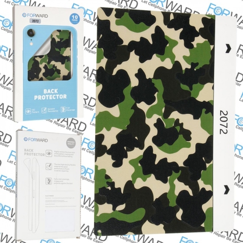 "9" 3D Embossed Back Film 10 pcs