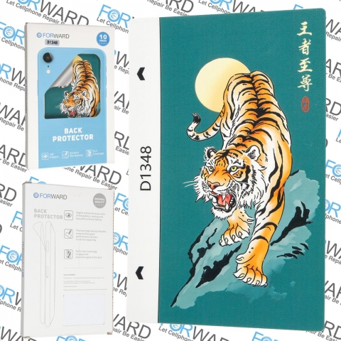 "9" 3D Embossed Back Film 10 pcs