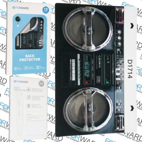 Захисна броня плівка FORWARD D1714 (120*180MM) на задню кришку, "9" 3D Embossed Back Film 10 pcs