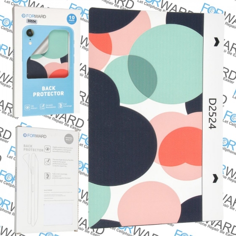"9" 3D Embossed Back Film 10 pcs