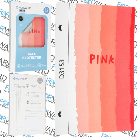 "9" 3D Embossed Back Film 10 pcs
