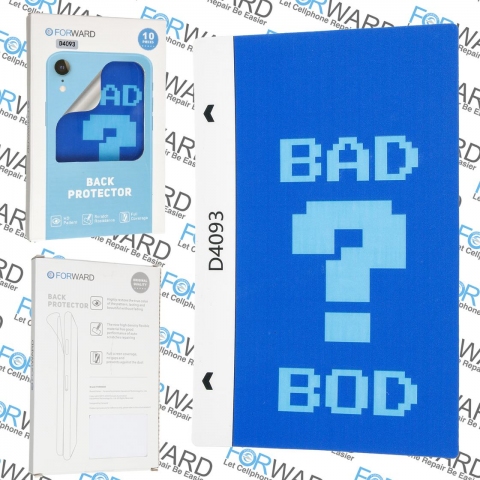 "9" 3D Embossed Back Film 10 pcs