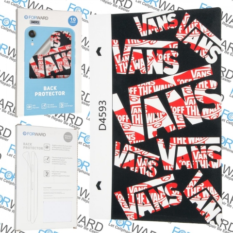 "9" 3D Embossed Back Film 10 pcs
