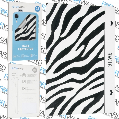 "9" 3D Embossed Back Film 10 pcs