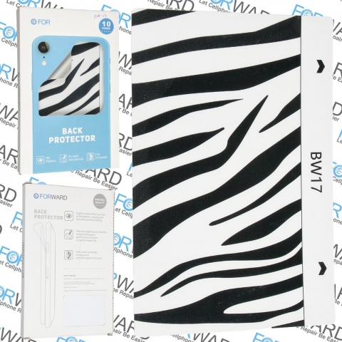 "9" 3D Embossed Back Film 10 pcs