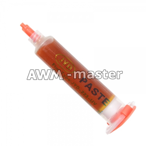 Флюс паста JUD RMA-223-10UV Lot #302-09-2 Code #AD36030 у шприці