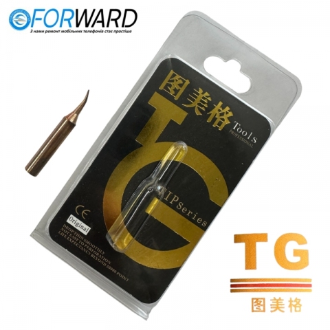Жало для паяльника TG 900M-T-iS изогнутое gold