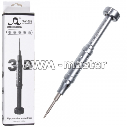 3D викрутка SW-655 1,5mm (+) Викрутка 3D SW-655 1,5mm (+)