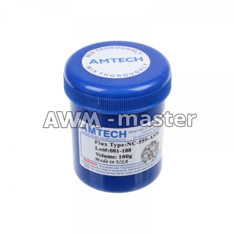 Флюс AMTECH NC-559-ASM Lot #081-188 у банці 100 g