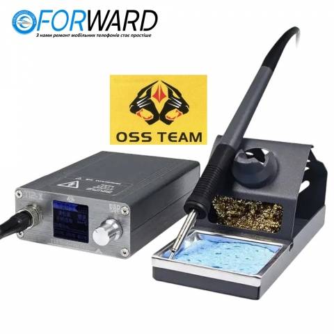 Паяльная станция OSS T12x Power 72w наконечники паяльника T12, цифровая индикация на паяльник