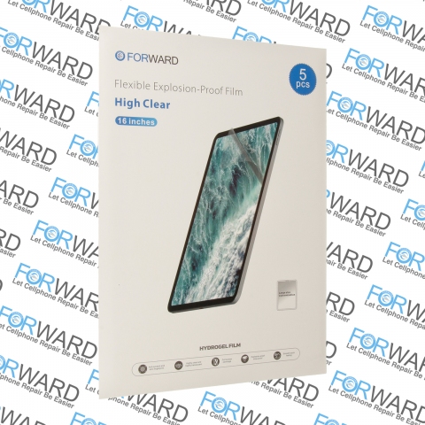 Защитная броне пленка FORWARD FW-Z601E ( 335*245 mm ) Гидрогелевая, на дисплей, "16" High Clear Flexible Explosion-proof Film 5 pcs