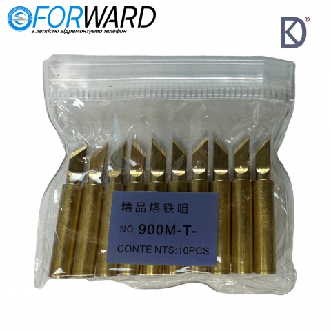 Жало паяльника Premium Gold Conte NTS NO.900M-T- плоское, 1 шт.