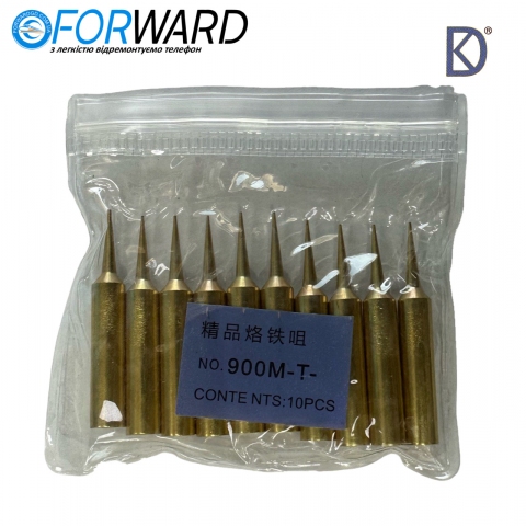 Жало паяльника Premium Gold Conte NTS NO.900M-T- прямое, 1 шт.