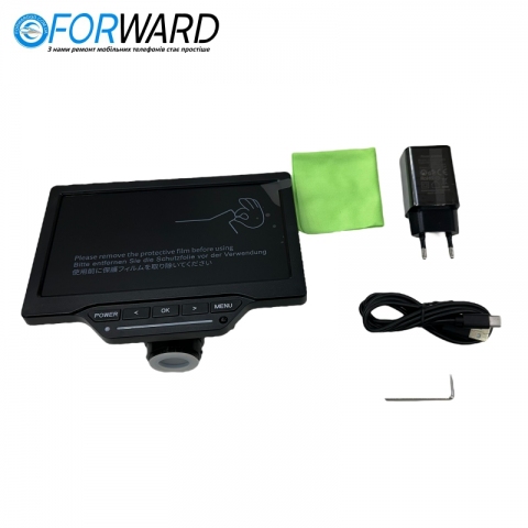 Монітор Forward FW-YS007 Відеомікроскоп 16MP, HD 7 дюймів 1080P, вхідний сигнал HDMI+USB Монітор Forward FW-YS007 Відеомікроскоп 16MP, HD 7 дюймів 1080P, вхідний сигнал HDMI+USB