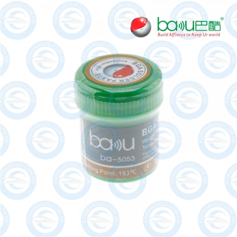 Паста BGA Baku Ba-5053 рабочая температура 190-200 °С, BGA solder paste низко температурная паста,  35g в банке.