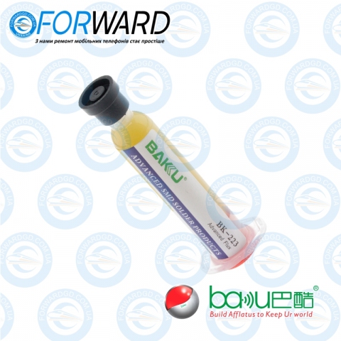 Флюс паста BAKU BK-223 Lot NO: 308-02-2 в шприце 10g