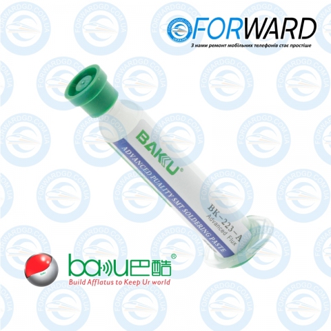 Флюс паста BAKU BK-223-A Lot NO: 125-06-1 в шприце 10g