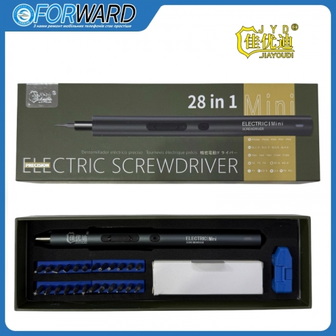 Електровикрутка JYD 28 in1 акумуляторна electric screwdriver