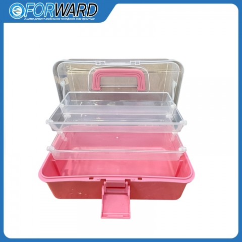 Органайзер-TE 194B small box пластиковий ( box: висота 130 mm. / довжина 130 mm. / ширина 150 mm. ) 1 box(