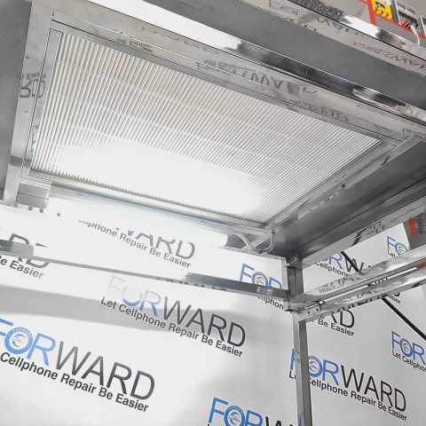 Шафа Forward F-D677 з вентилятором та підсвічуванням FFU безпилова кімната для переклеювання дисплеїв