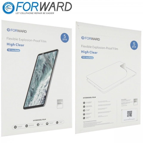 Гидрогелевая пленка FORWARD на дисплей 16 дюймов Гидрогелевая пленка FORWARD на дисплей 16 дюймов