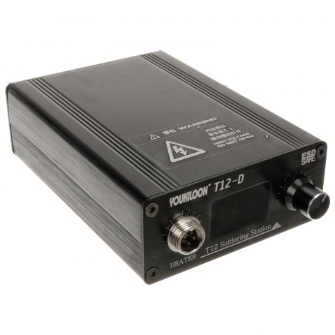 Паяльная станция YOUKILOON T12-D Power 72w наконечники паяльника T12, цифровая индикация на паяльник Паяльная станция YOUKILOON T12-D Power 72w наконечники паяльника T12, цифровая индикация на паяльник
